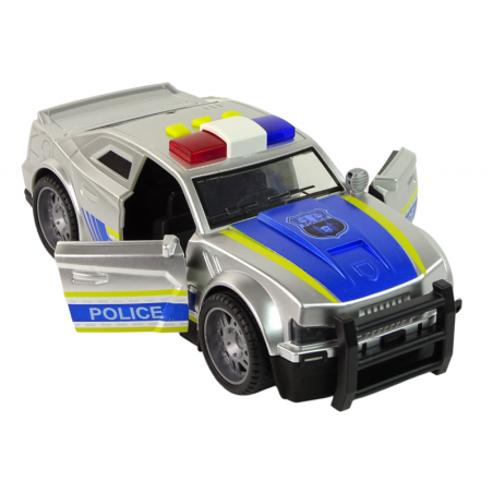 Politsei auto 1:14 tuled, hõbedaselt