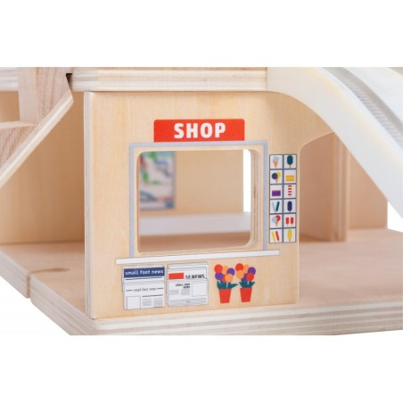 Raudteejaam koos tarvikutega