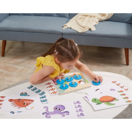 Mälumäng võrdle ja leia erinevusi mereloomad