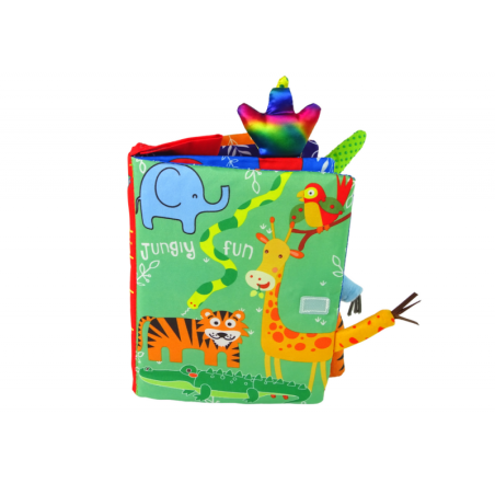 Värviline džungliloomade raamat