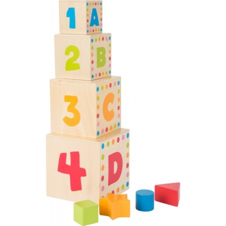 ABC kuubikute virnastamine