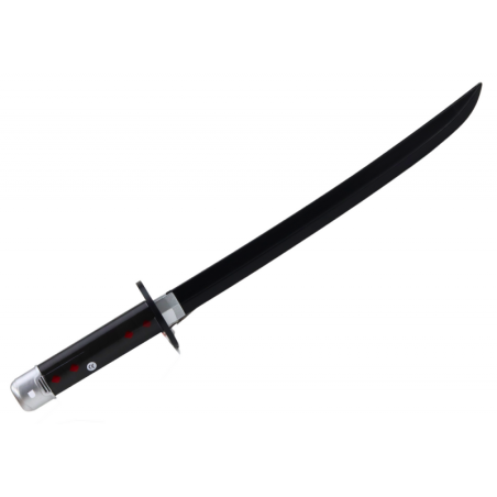 Akutoitega Samurai Nichirin Sword Mugav käepide must heli