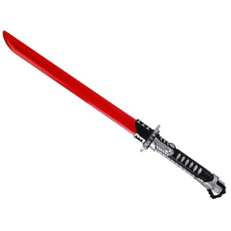 Hõõguv samurai punase mõõga lahingurelv