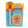 Knight Set Shield Sword Foam Emblem Lily 2tk