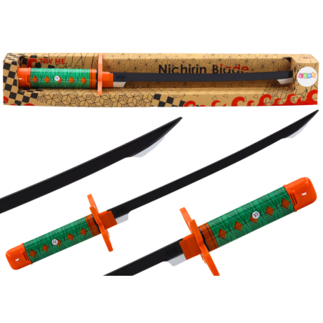 Nichirin Samurai Mõõga akuga töötav mugav käepide, roheline heli