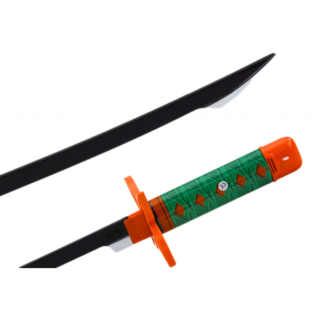 Nichirin Samurai Mõõga akuga töötav mugav käepide, roheline heli