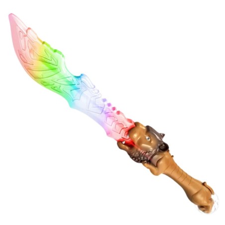 Valgusmõõk, lõvikujuline käepide, hall