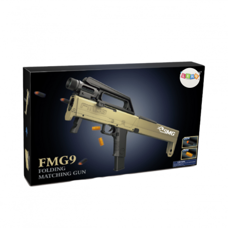 FMG9 kokkupandav vintpüss, vahtnoolemäng, taskulambirelv