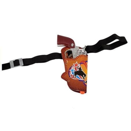 Kauboi komplekti kangiga märulipüssi Colt revolveri šerifi märk