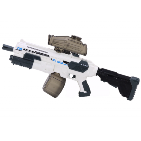 Valge automaatne juhtmeta veepüss M416