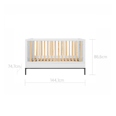 Lumi lastevoodi 70x140 cm