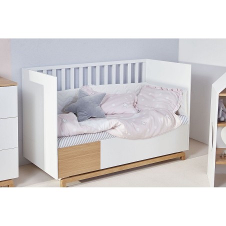 Võrevoodi/ juuniorvoodi 70x140 alumise sahtliga