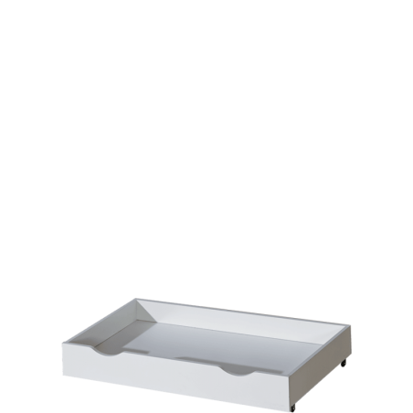 Võrevoodi sahtliga 120x60 Basic valge