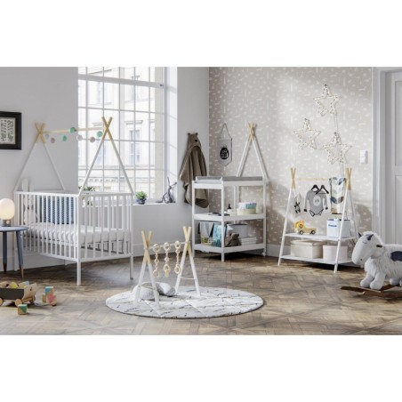 Beebivoodi 120x60 TIPI valge