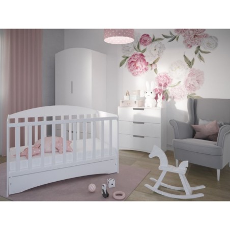 Beebivoodi CLASSIC valge 60x120 cm