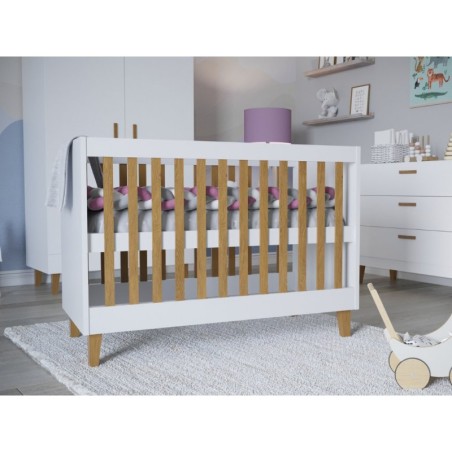 Beebivoodi Kubi 60x120 cm, valge