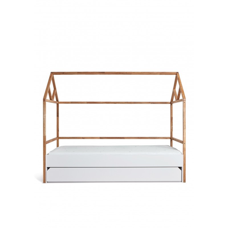 Lotta snow valge majavoodi 90x200 sahtliga