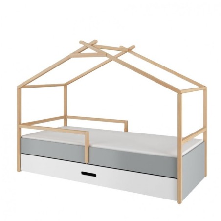 Tipi majavoodi 90x200 cm sahtliga