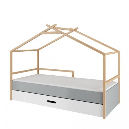 Tipi majavoodi 90x200 cm sahtliga