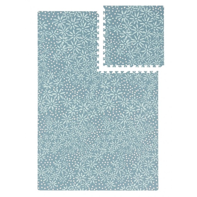 Mängumatt puslematt DAISY sinine 120x180 cm