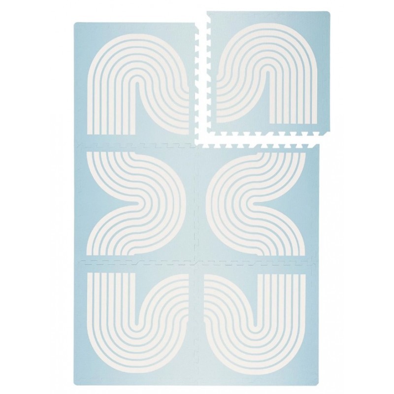 Mängumatt puslematt ARCHIE blue 120x180 cm