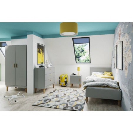 Voodi kubi 80x180 cm, hall