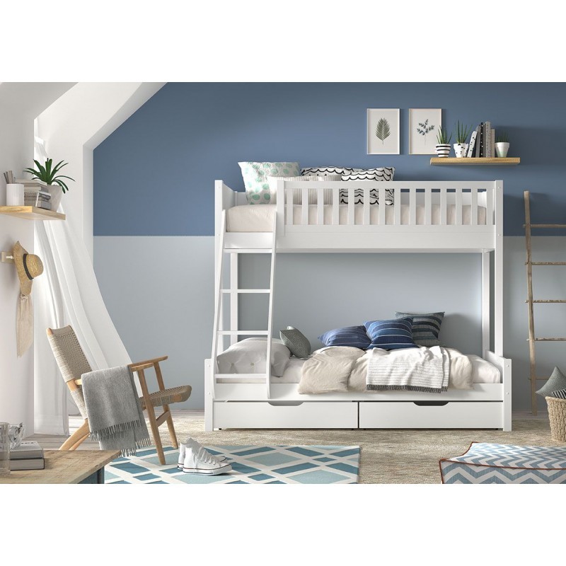 SCOTT NARIVOODI 90X200+140X200 CM + 2 sahtlit