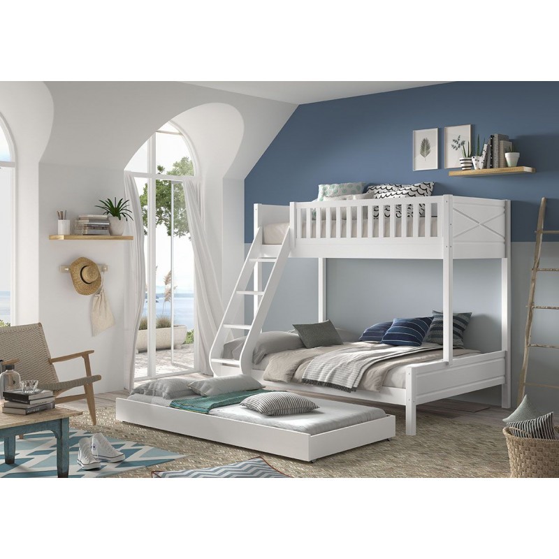 Scott narivoodi 90x200+140x200 cm ja lisavoodi sahtliga