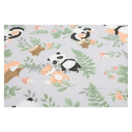 VOODI MADRATS 120x60 cm – PANDA JA FOX