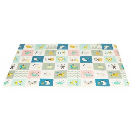 Hariv kahepoolne kokkupandav suur mängumatt kotiga