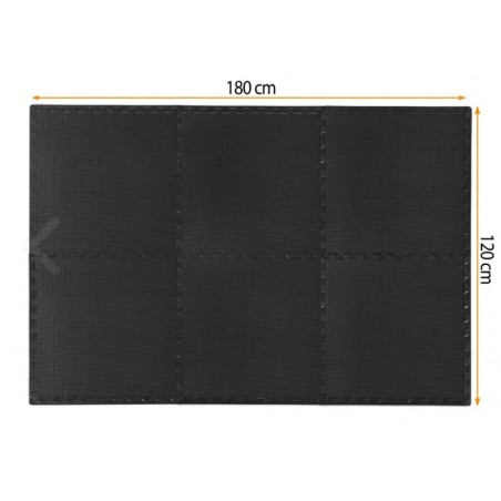 Puslematt 180x120 cm koosneb 6tk