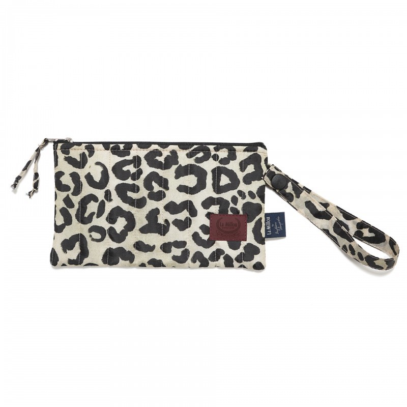 Magdalena Lamparska nailonist polsterdatud kott LEOPARD CREAM