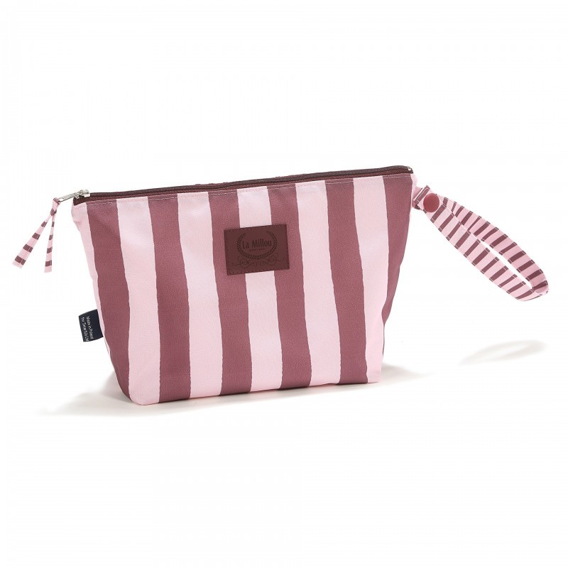 Veekindel tualett-tarvete kott STRIPES PINK