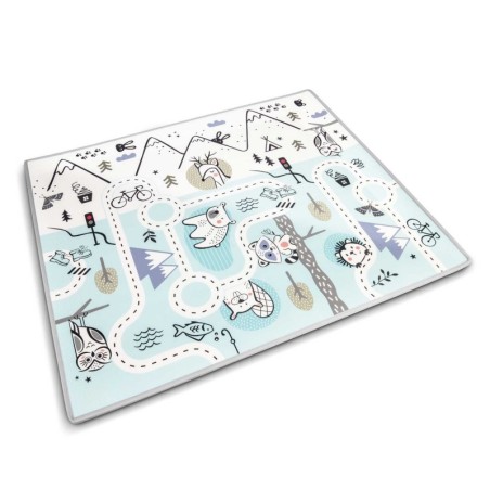 Hariv rullitud vahtmatt 180 x 150 x 1,5 cm