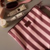 Veekindel tualett-tarvete kott STRIPES PINK