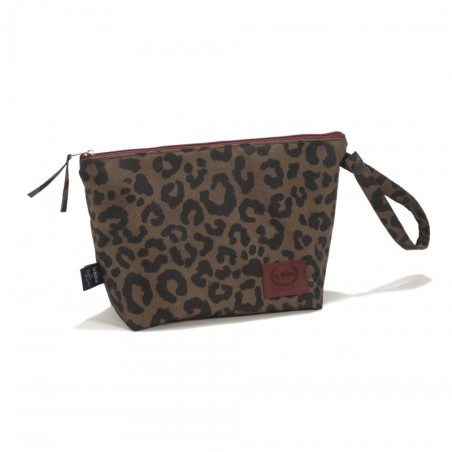 Magdalena Lamparska veekindel tualetitarvete kott LEOPARD CHOCO