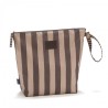 Veekindel tualett-tarvete kott STRIPES BROWN