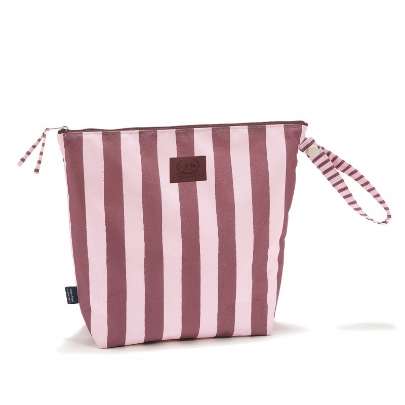 Veekindel tualett-tarvete kott STRIPES PINK