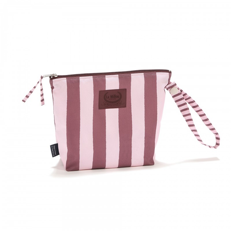 Veekindel tualett-tarvete kott STRIPES PINK