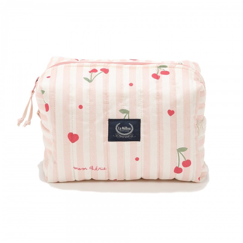 Pehme tepitud tualett-tarvete kott MOM CHERIE