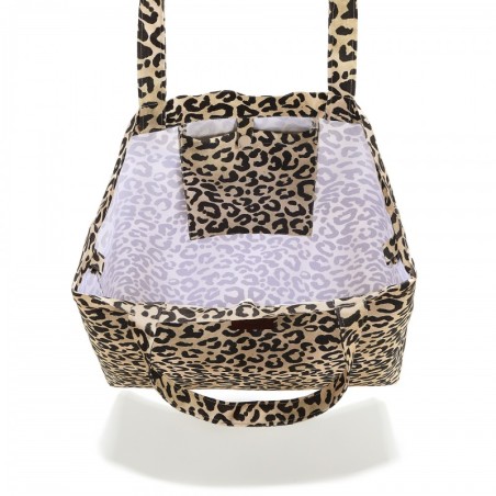 Ostukott L LEOPARD CREAM, autor Magdalena Lamparska