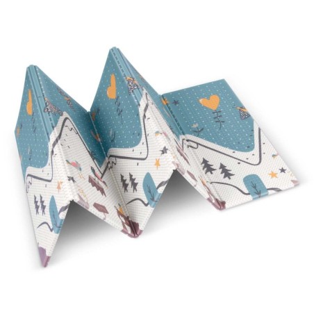 Hariv kokkupandav vahtmatt 200 x 180 x 1 cm