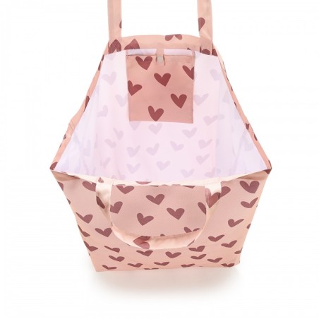Shopper Bag XL HEARTBEAT PINK