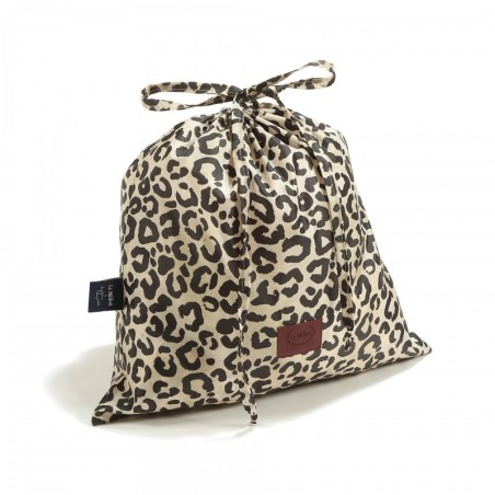 Nädalavahetusekott Magdalena Lamparska nailonist LEOPARDIKREEM