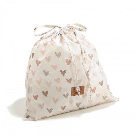 Nädalavahetusekott Nailonist HEARTBEAT BEIGE