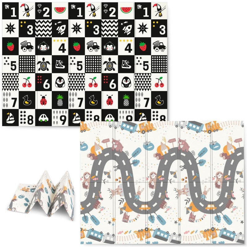 Hariv kokkupandav vahtmatt 200 x 150 x 1 cm