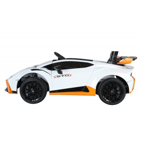 Elektriauto Lamborghini valge