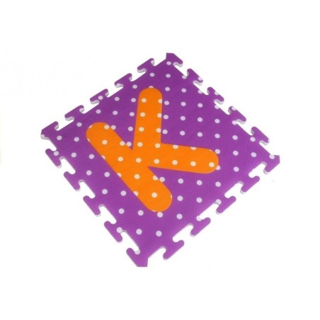 Laste mängumatt, puslematt, tähed ja numbrid