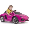 Elektriauto Lamborghini Aventador Pink elektriauto 6V 3+