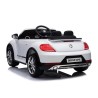 Elektriauto Volkswagen Beetle 12v, valge